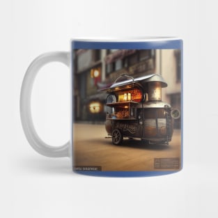 Steampunk Tokyo Ramen Cart Mug